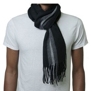 Alpine Swiss Mens Scarf Softer Than Cashmere Scarves Plaids Womens Winter Shawl